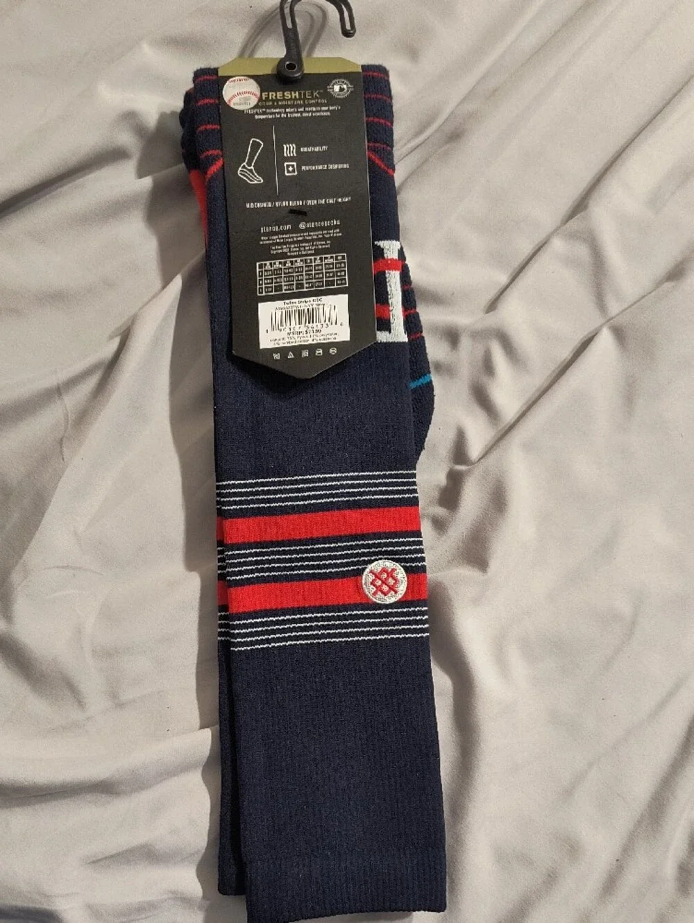 Stance Navy, Red & White Minnesota Twins Athletic Baseball Socks